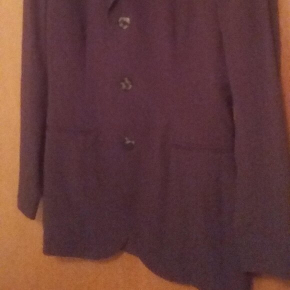 VINTAGE🌻JEAN PAUL GAULTIER FEMME 90s Tailored Chocolate Brown Blazer Jacket - Picture 5 of 13